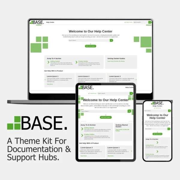 BASE - WordPress Theme Kit
